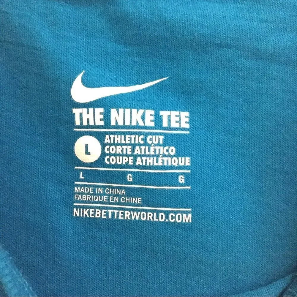 ‎Youth “just do it” print Nike T-shirt L